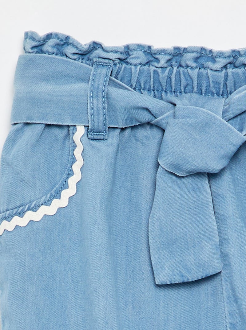 Pantalón vaquero ligero Azul - Kiabi