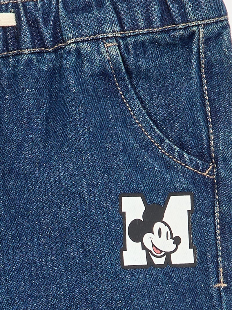 Pantalón vaquero 'Mickey' 'Disney' Azul - Kiabi