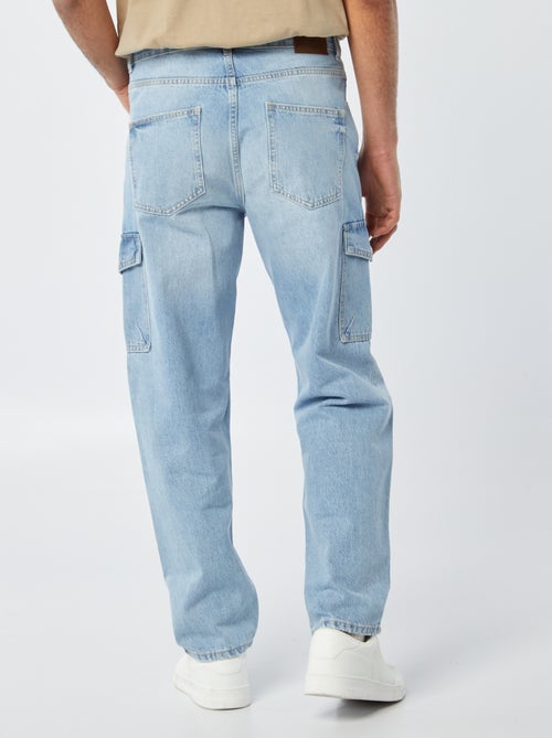 Pantalón vaquero multibolsillos - Kiabi