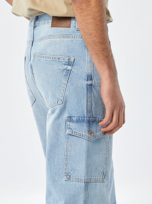 Pantalón vaquero multibolsillos - Kiabi