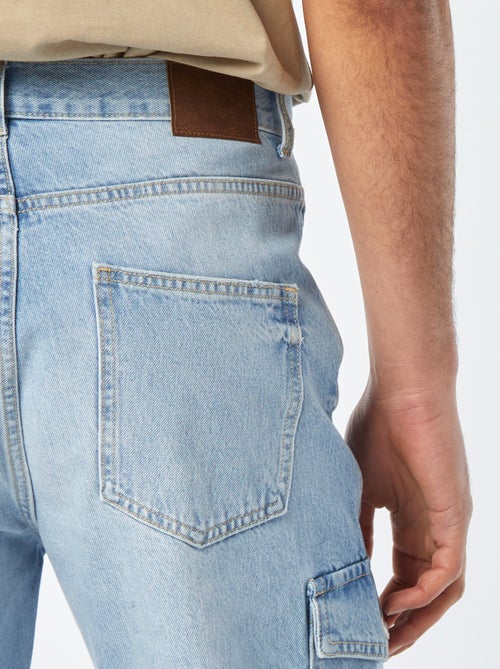 Pantalón vaquero multibolsillos - Kiabi