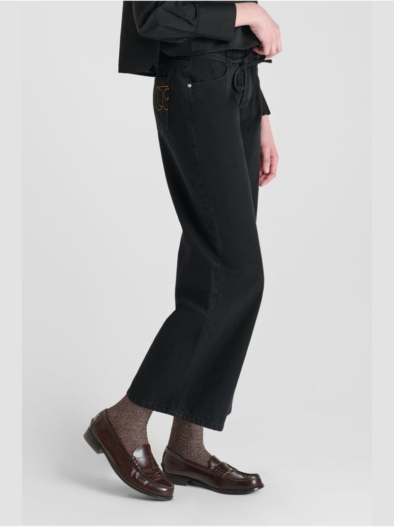Pantalón vaquero recto ALEXGI Negro - Kiabi