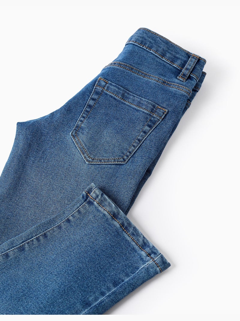 Pantalón vaquero recto Azul Azul - Kiabi