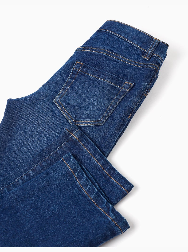 Pantalón vaquero recto Azul oscuro - Kiabi