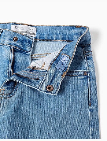 Pantalón vaquero recto con 5 bolsillos