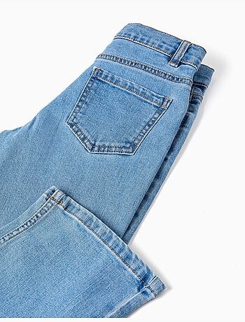 Pantalón vaquero recto con 5 bolsillos