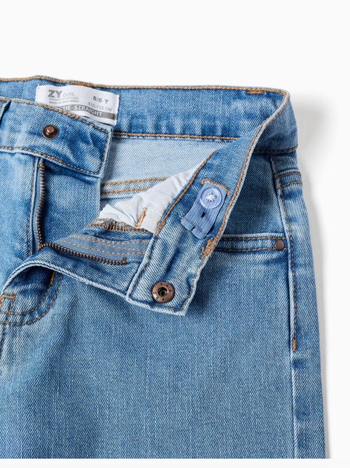 Pantalón vaquero recto con 5 bolsillos - Kiabi Pantalón vaquero recto con 5 bolsillos - Kiabi