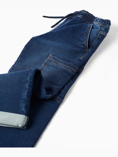 Pantalón vaquero recto con bolsillos cargo - Kiabi