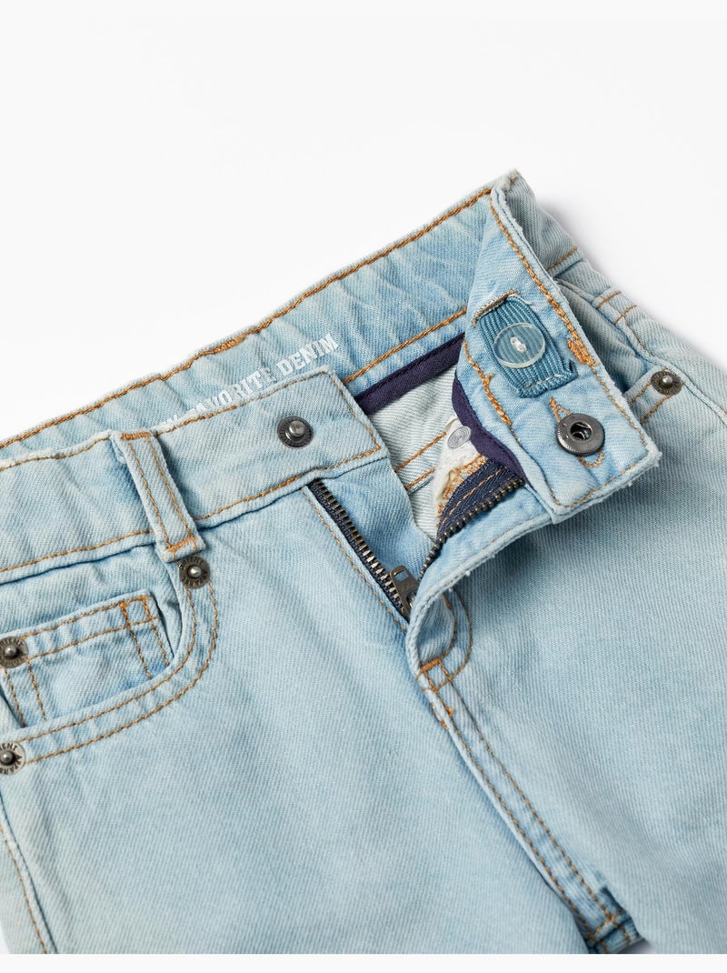 Pantalón vaquero regular Azul Azul - Kiabi