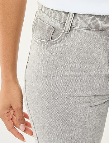 Pantalón vaquero regular de algodón - L34