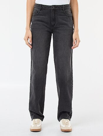 Pantalón vaquero regular de algodón - L34