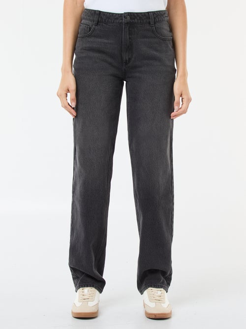 Pantalón vaquero regular de algodón - L34 - Kiabi