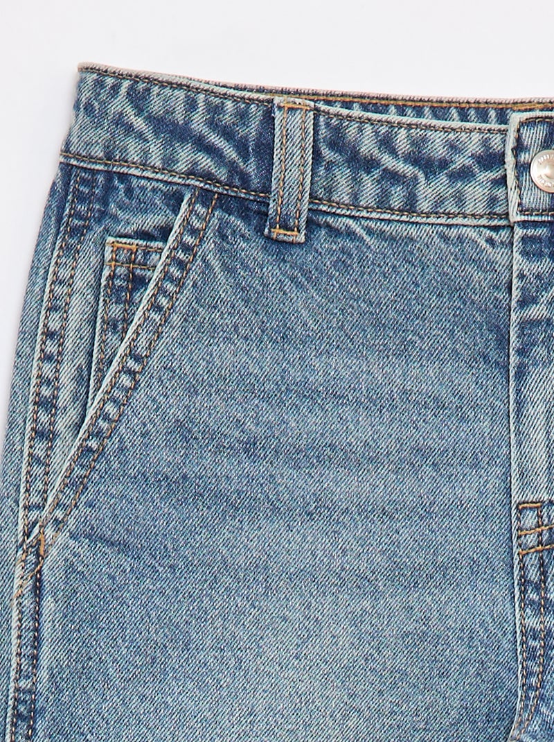 Pantalón vaquero relaxed fit Azul - Kiabi