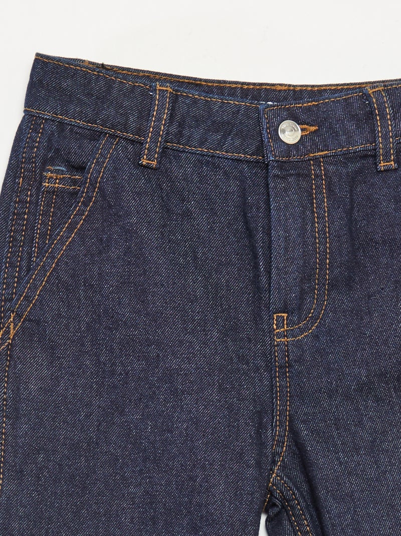 Pantalón vaquero relaxed fit Azul - Kiabi