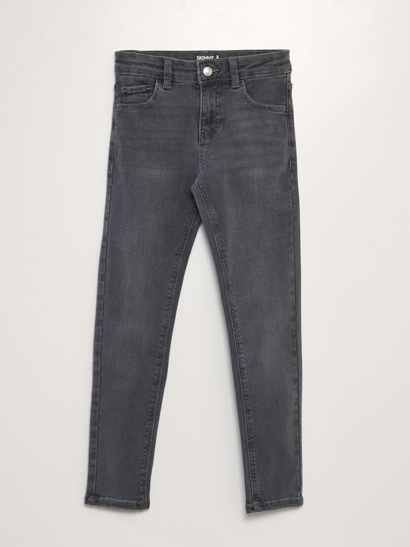 Pantalón vaquero skinny GRIS - Kiabi