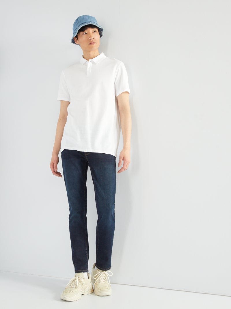 Pantalón vaquero slim - L30 AZUL - Kiabi