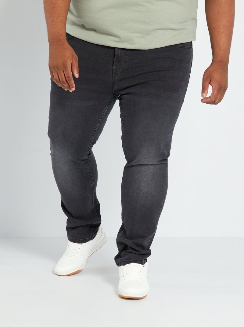 Pantalón vaquero slim - L30 GRIS - Kiabi