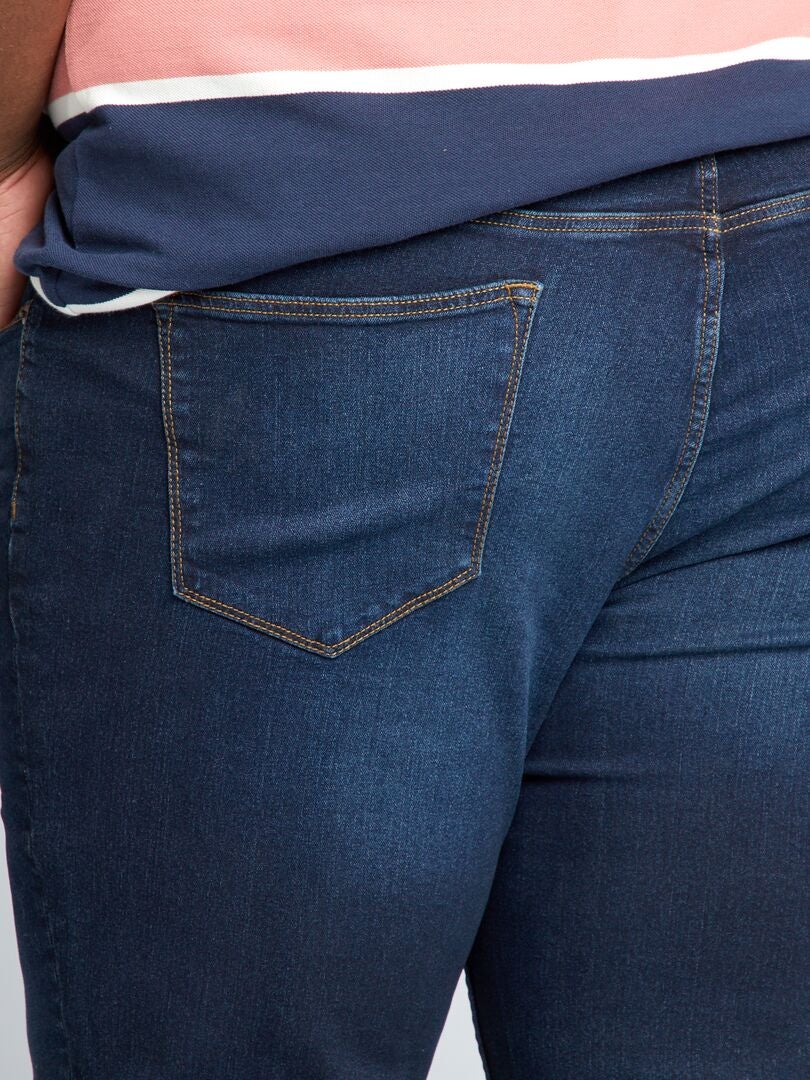 Pantalón vaquero slim - L30 índigo - Kiabi