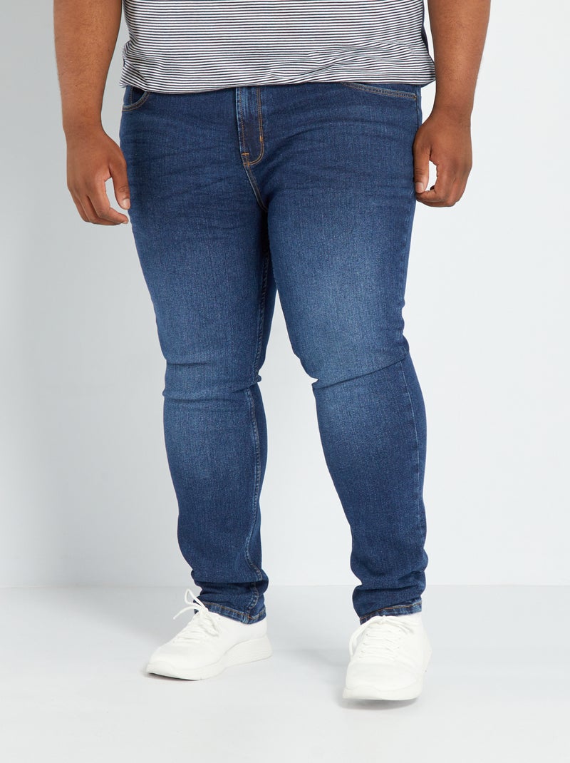 Pantalón vaquero slim - L32 AZUL - Kiabi