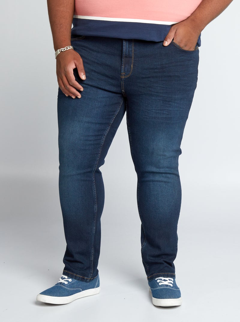 Pantalón vaquero slim - L32 AZUL - Kiabi