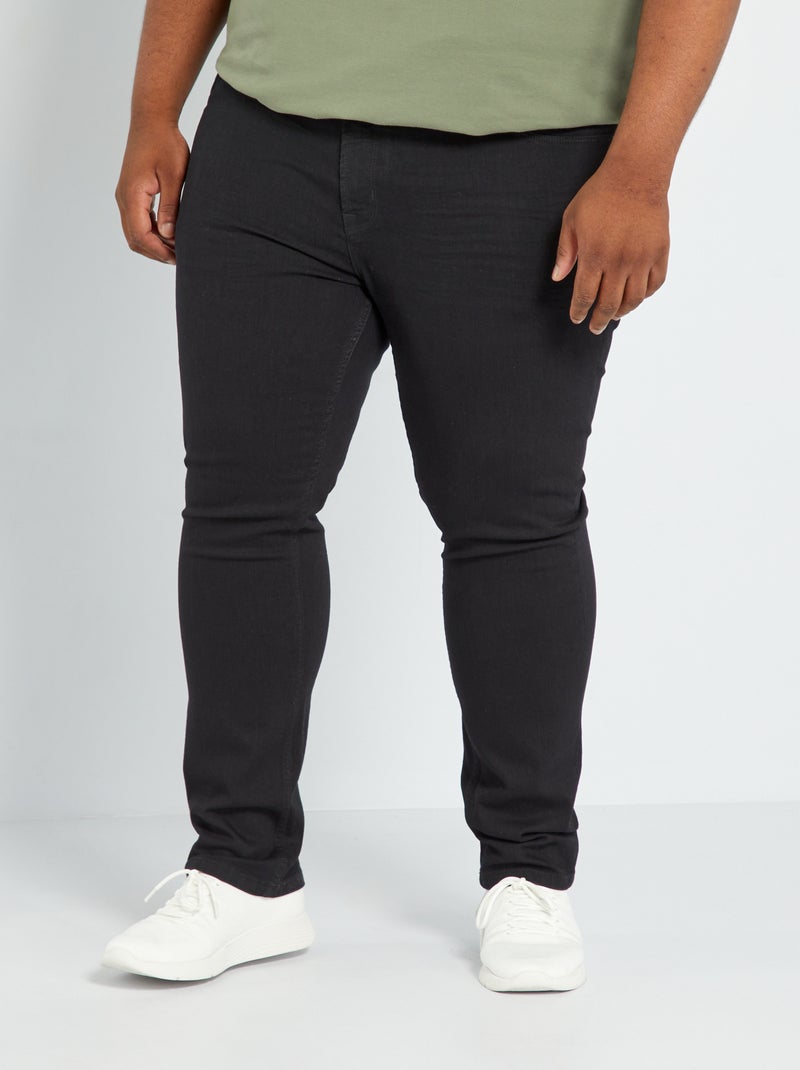 Pantalón vaquero slim - L32 NEGRO - Kiabi