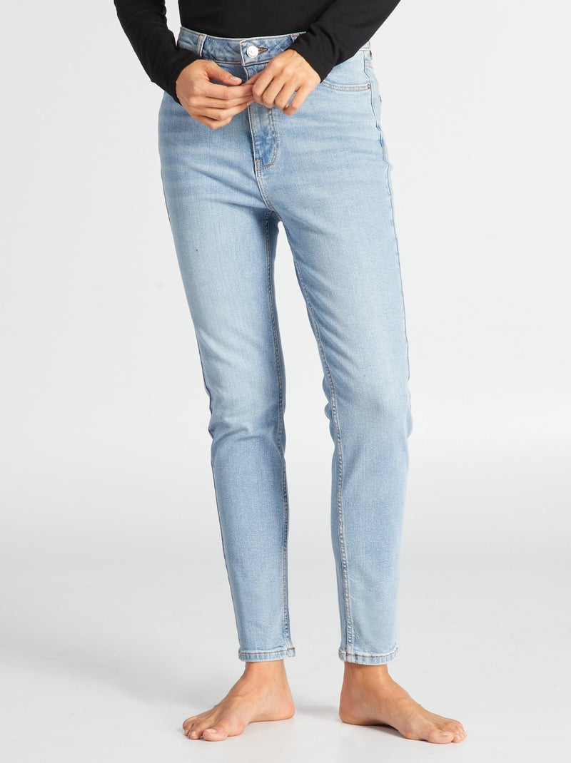 Pantalón vaquero slim - L34 Azul - Kiabi