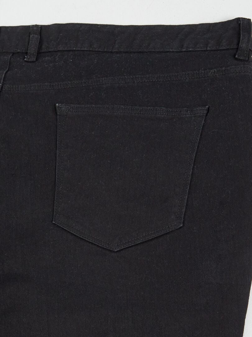 Pantalón vaquero slim - L34 NEGRO - Kiabi