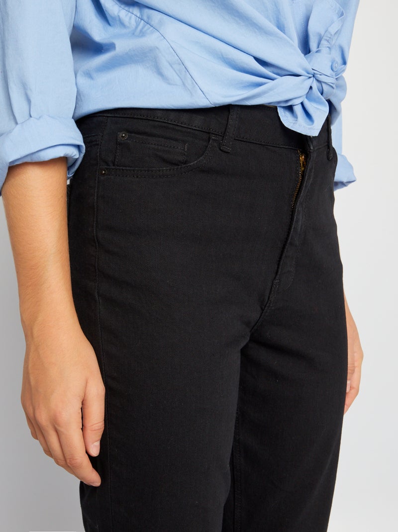 Pantalón vaquero slim L30 NEGRO - Kiabi