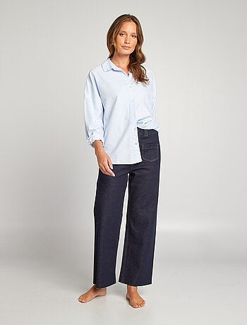 Pantalón vaquero wide leg - L28