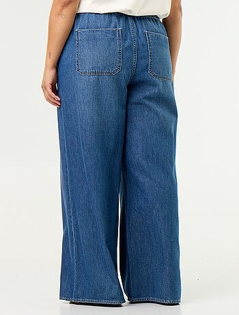 Pantalón vaquero wide leg