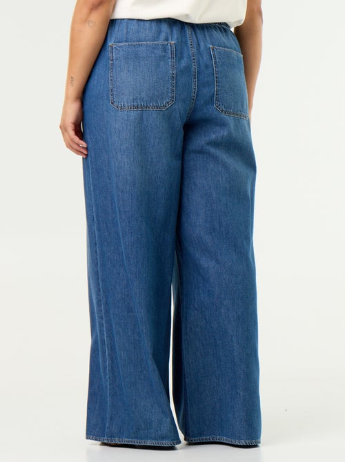 Pantalón vaquero wide leg - Kiabi