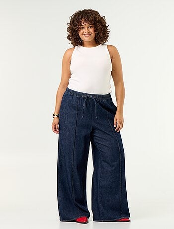 Pantalón vaquero wide leg