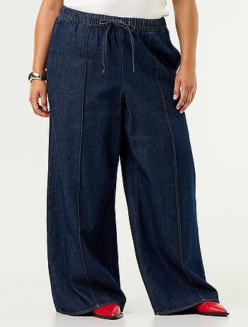 Pantalón vaquero wide leg