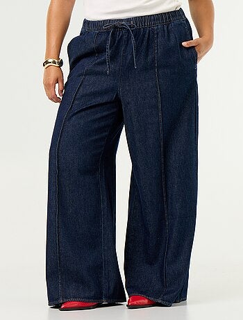 Pantalón vaquero wide leg