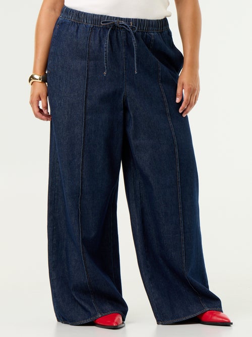 Pantalón vaquero wide leg - Kiabi