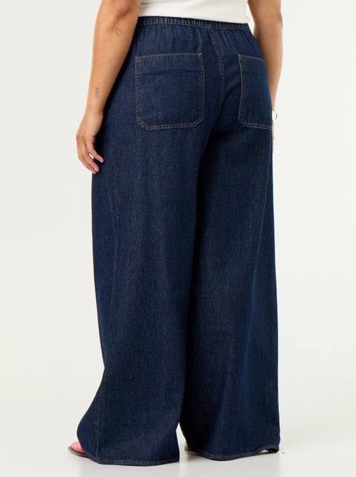 Pantalón vaquero wide leg - Kiabi