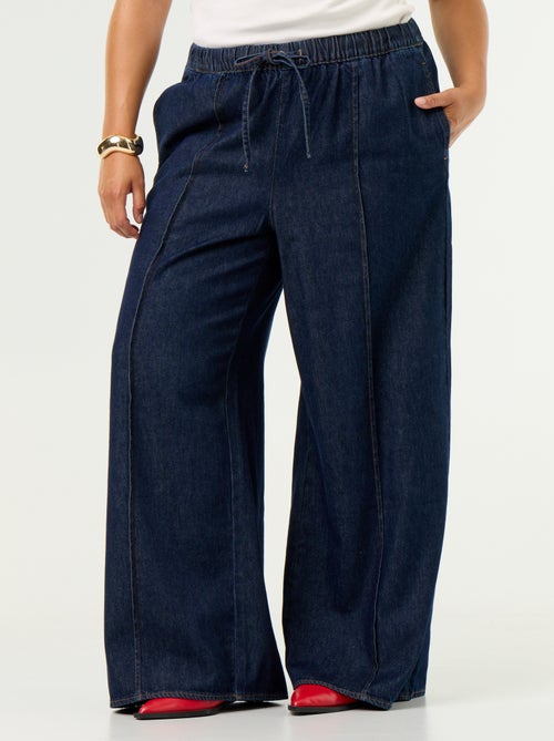 Pantalón vaquero wide leg - Kiabi