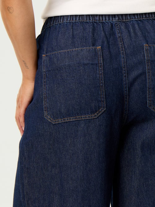 Pantalón vaquero wide leg - Kiabi