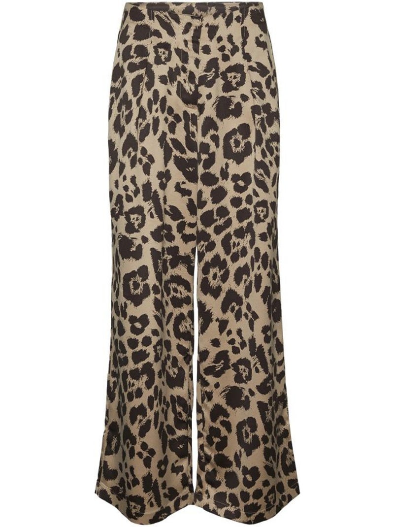 Pantalón vero moda para mujer - Marrón capuchino - Kiabi