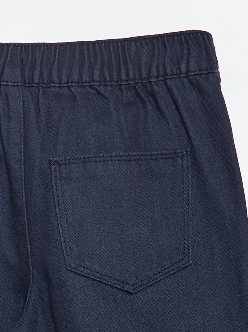 Pantalón wide leg - Corte + cómodo Azul - Kiabi