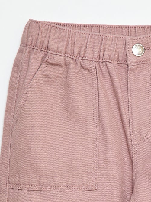 Pantalón wide leg - Corte + cómodo - Kiabi