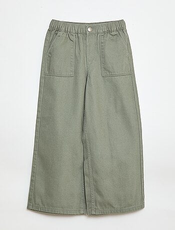 Pantalón wide leg - Corte + cómodo