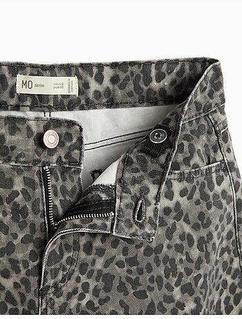 Pantalón wide leg animal print, MO Fashion