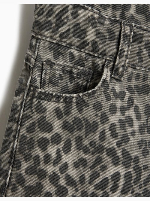 Pantalón wide leg animal print, MO Fashion - Kiabi
