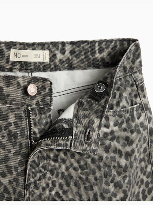 Pantalón wide leg animal print, MO Fashion - Kiabi