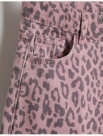 Pantalón wide leg animal print, MO Fashion