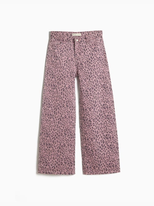 Pantalón wide leg animal print, MO Fashion - Kiabi