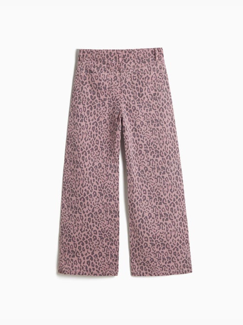 Pantalón wide leg animal print, MO Fashion - Kiabi