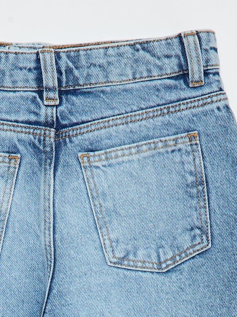 Pantalón wide leg AZUL - Kiabi