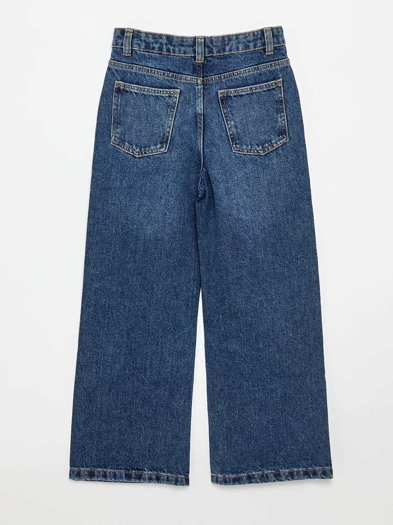 Pantalón wide leg Azul - Kiabi